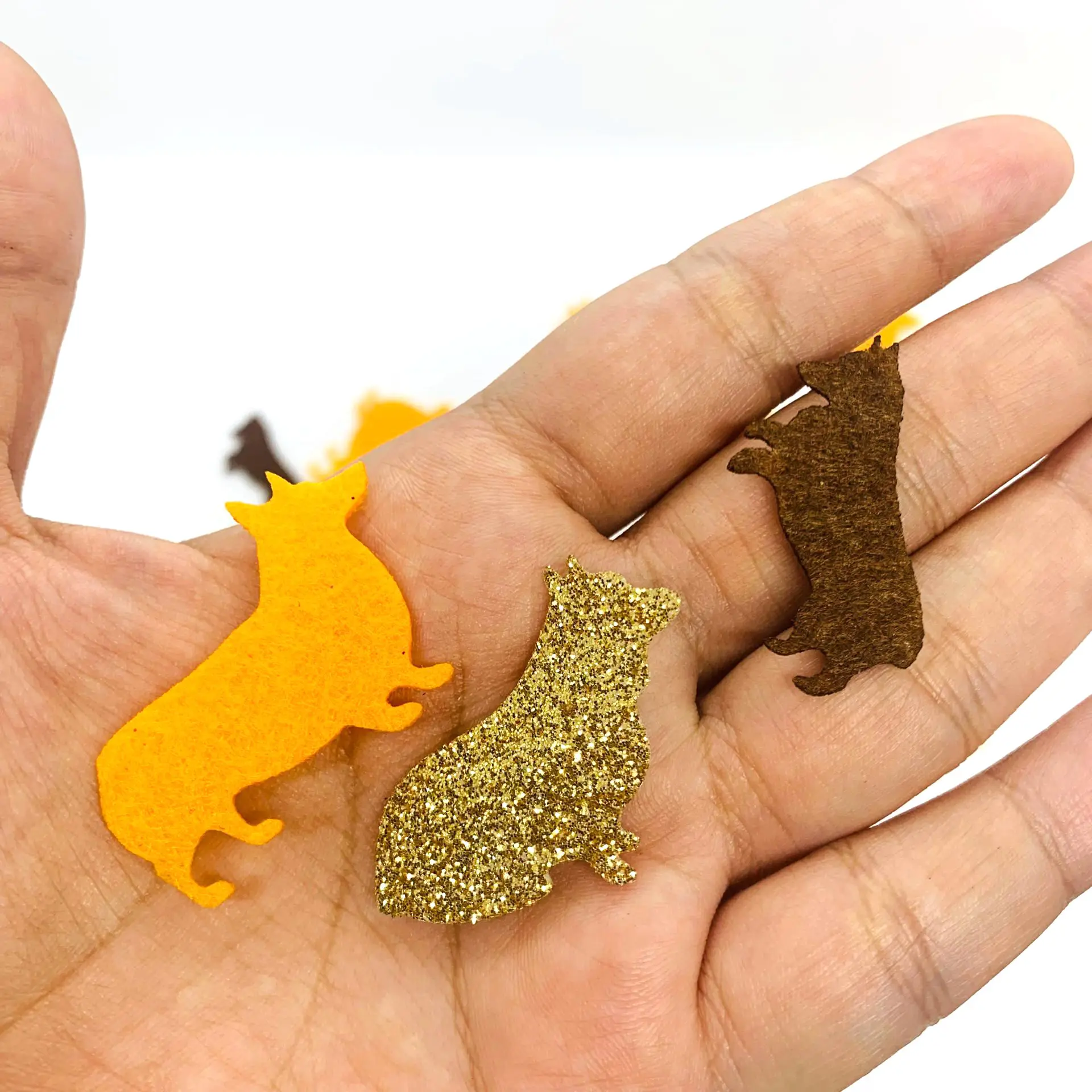 С животными день рождения корги конфетти украшение для дома блестящие товары