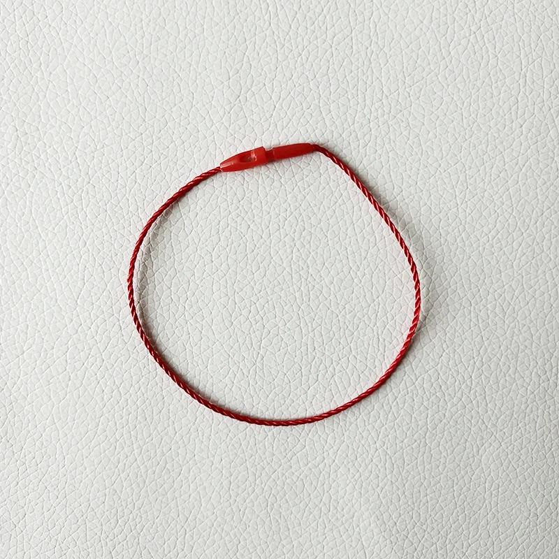 100 шт./компл. этикетки для одежды красная веревка 20 см бирки замки сумок игрушки