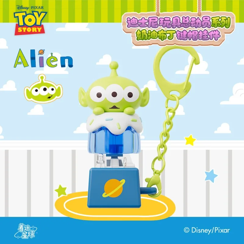 В наличии: Брелок-кейкап Disney Pixar Toy Story, мультяшный аниме-аксессуар, подвеска для сумки с персонажами Вуди, Баззом Лайтером, Инопланетянином, Рексом (art.: 3920dbfd251d3) - 3920dbfd251d3