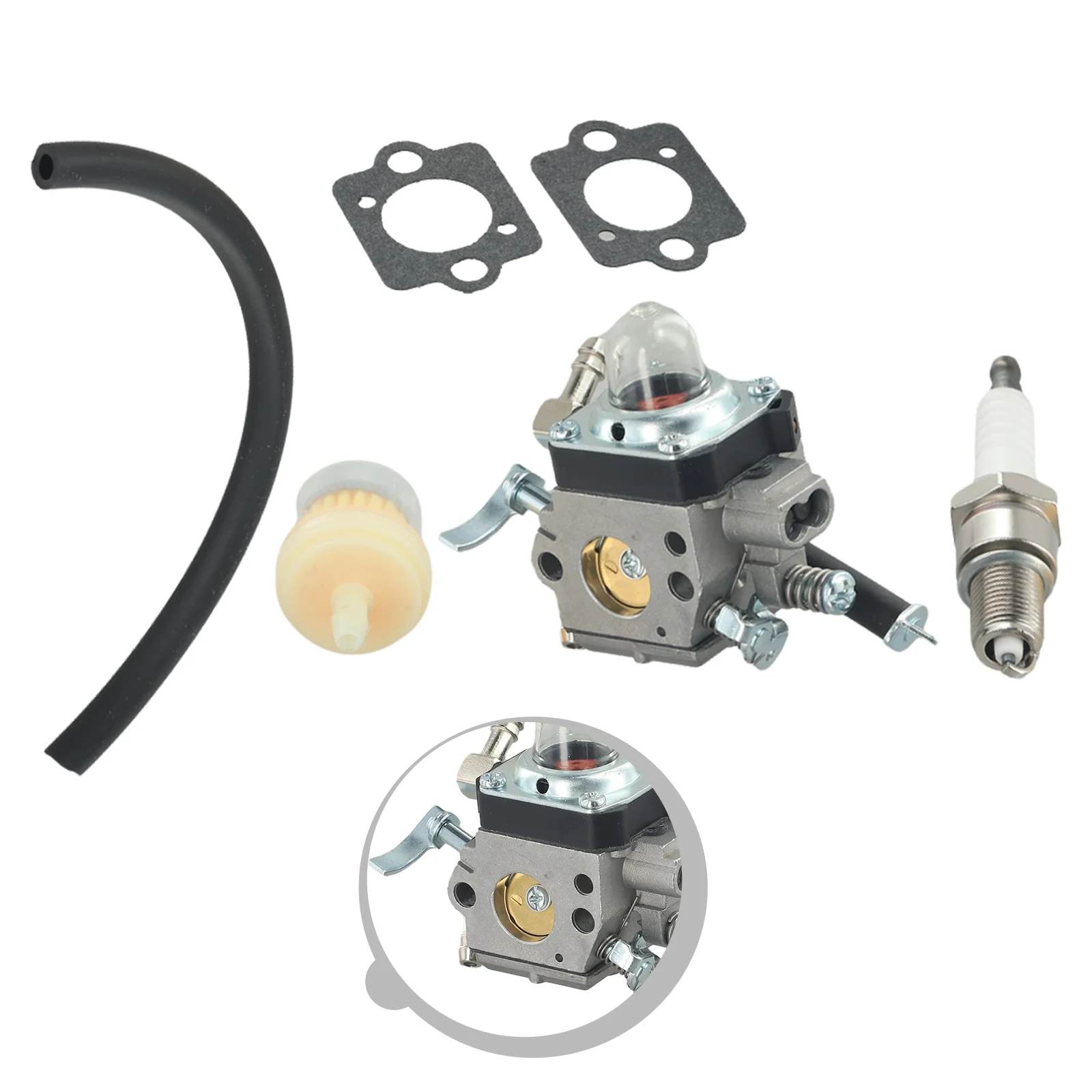 Replacement Carburetor Kit Compatible with For Wacker BS502 BS502i BS602 BS602i HDA 242 252 Including Essential Components