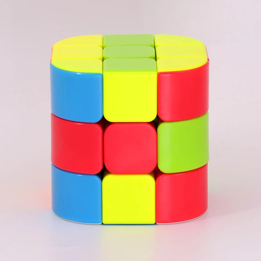 FanXin Magic Cube 3x3x3 Круглый Угловой Куб-головоломка Для Снятия Стресса