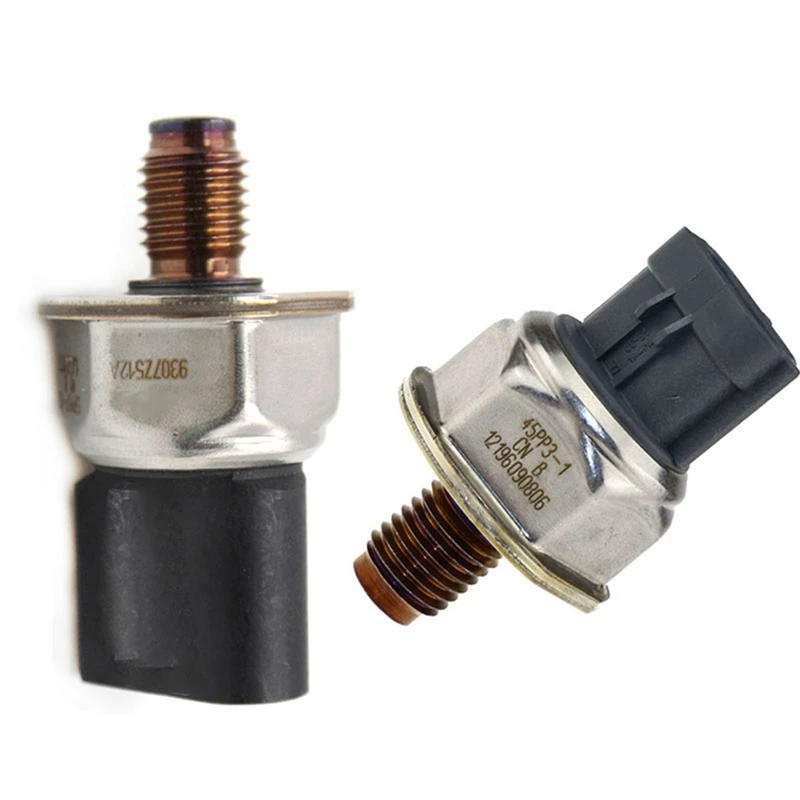 

2 Pcs Fuel Rai Pressure Sensor, For Mercedes-Benz Kia Carnival Sedona Bongo 3 J3 & For Nissan Navara D40 Pathfinder 2.5
