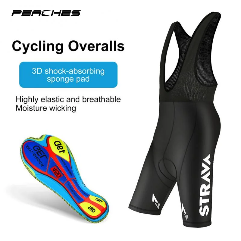 

12d Cushion Cycling Bibs Shorts Sleeved Ciclismo Men's Pants Bicycle Shorts MTB Bike Under Wear Cycling Braces Cycling Equipment