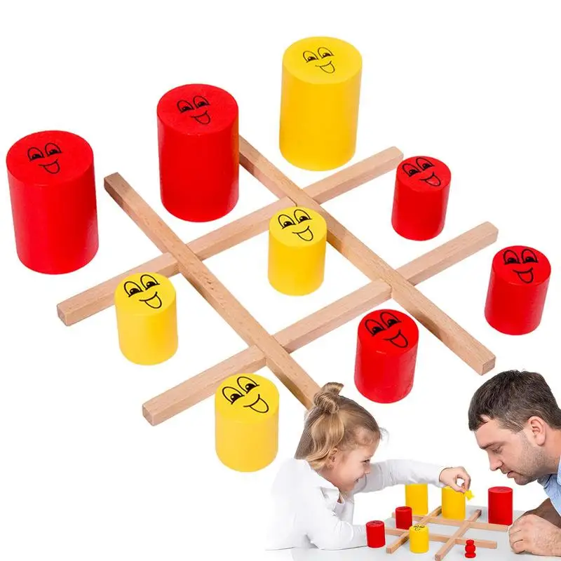 

Настольная деревянная игра XO, настольная игра XO, настольные игрушки, развивающие настольные игрушки для пасхи, подарки на день рождения, кон...