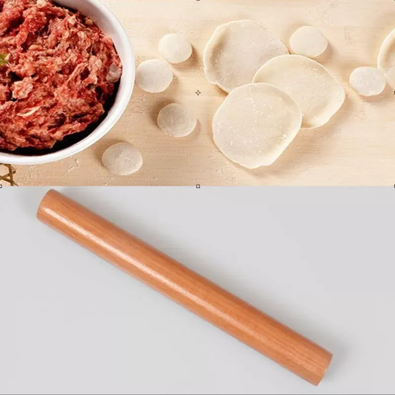 

2022New Pin 4 Size Cooking Tools Solid Wood Multifunction Dough Roller Portable Fondant Cake Decoration Rollers