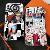 naruto anime phone case for huawei honor 7a 7x 8 8x 8c 9 v9 9a 9x 9 lite 9x lite black liquid silicon coque carcasa