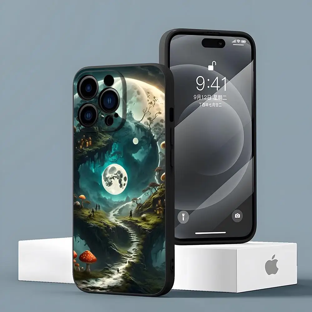 Чехол для телефона MINISO-Tree Of Life Инь Ян IPhone 15 16 13 Pro Max 14 Mini 12 11 Xr X Xs 6s 6 8 7 Plus роскошная