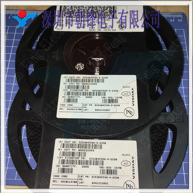 

20pcs original new BZX384C5V6-V-GS08 silk screen WA SOD323