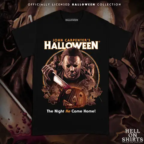 ФУТБОЛКА С КОРОТКИМ РУКАВОМ HE CAME HOME HALLOWEEN