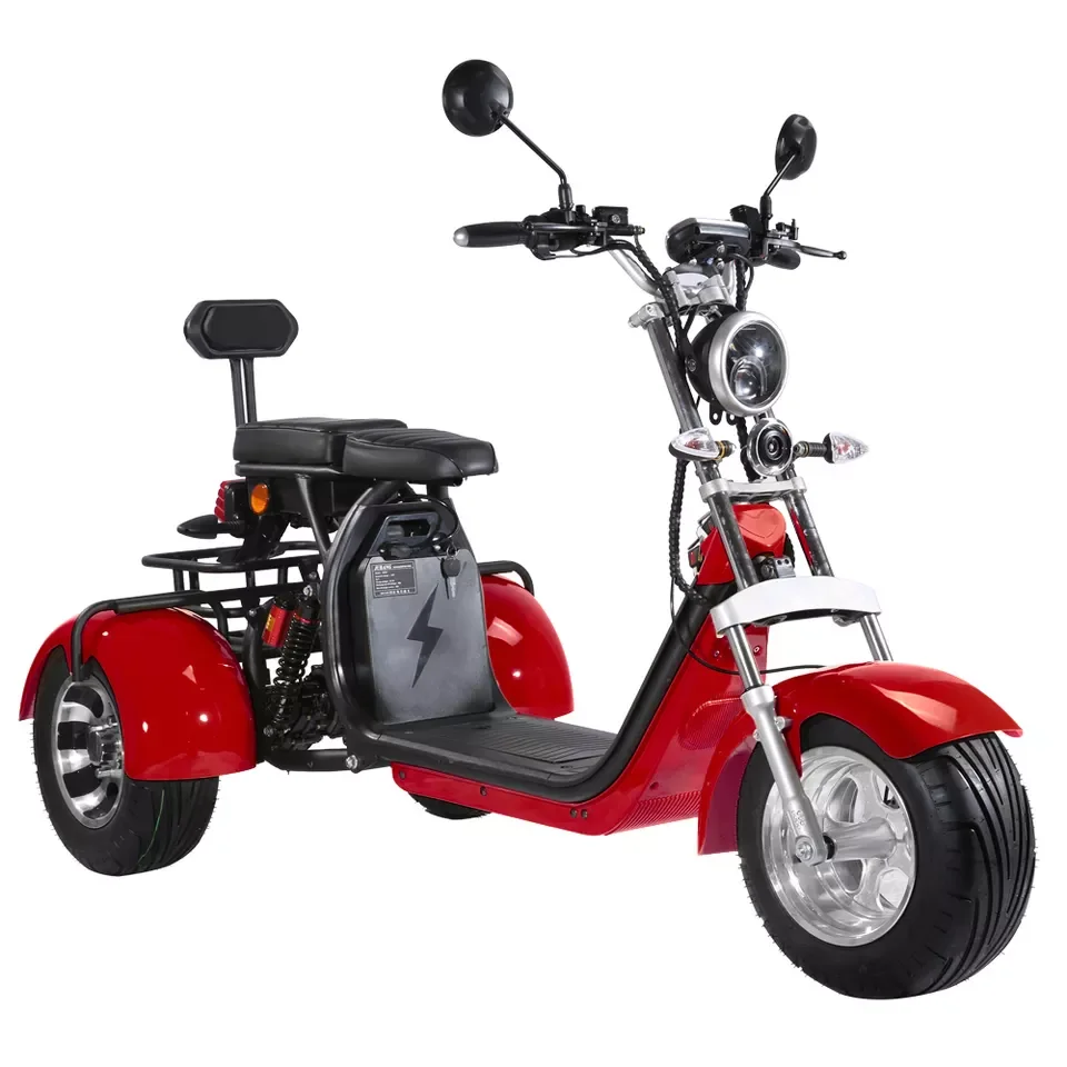 

Lowest Price EU Warehouse 2000w 60v 40ah Free and Fast Shipping Citycoco Three Wheels Electric Scooter