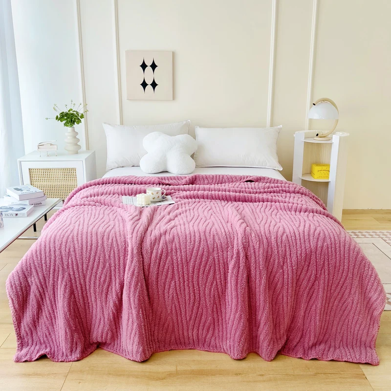 

Супер мягкое резное плюшевое одеяло, бархатное летнее одеяло, накидка на кровать, покрывало на кровать, одеяла и пледы