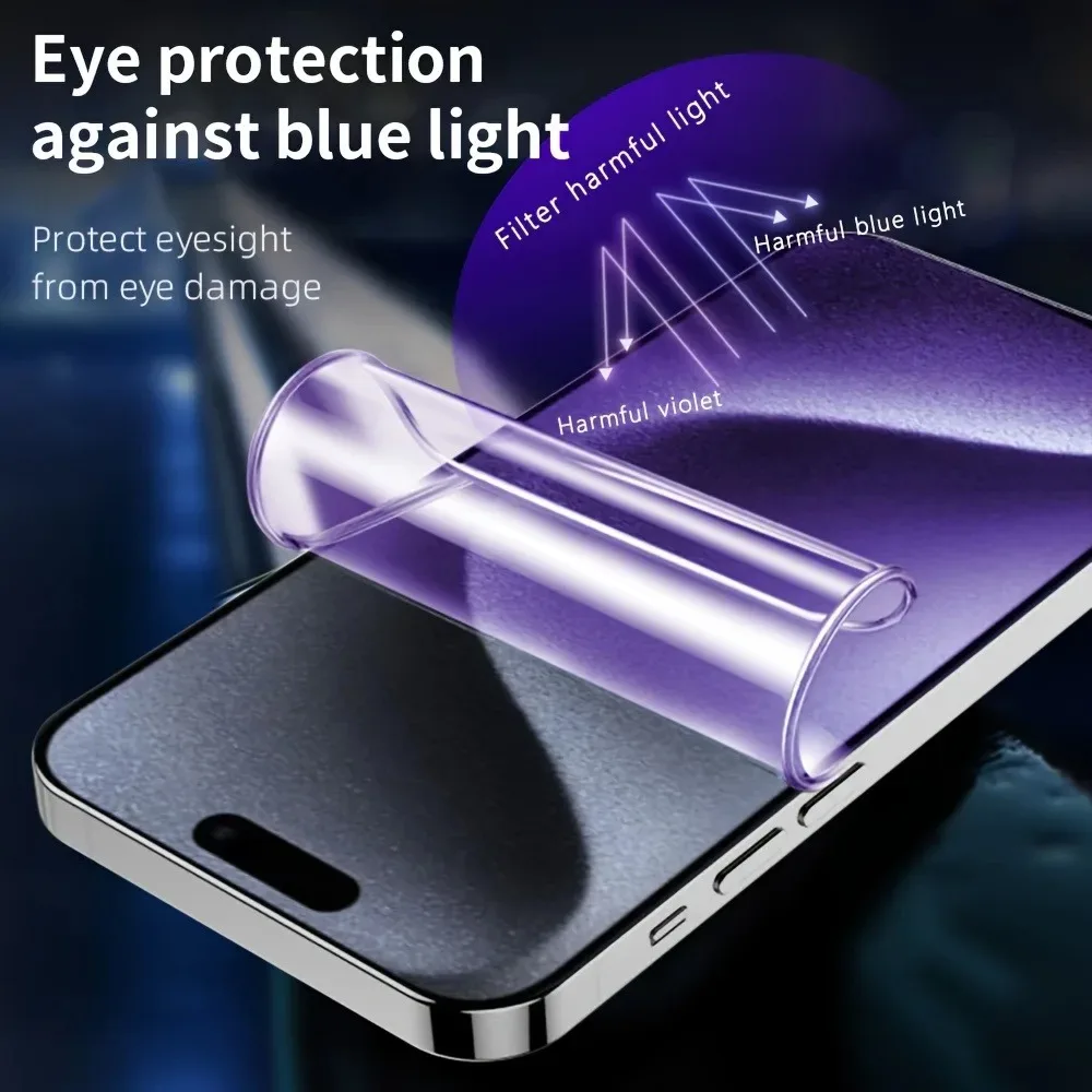 Фото 4 шт. гидрогелевой пленки для Realme GT Master, GT3, GT5, GT6, GT6T. Мягкая защитная пленка для экрана Realme GT7, GT7T, GT7 Pro, GT8, GT8 Pro HD. №2