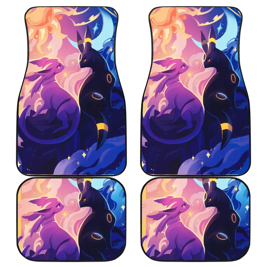 

Pokemon Front And Back Car Mats