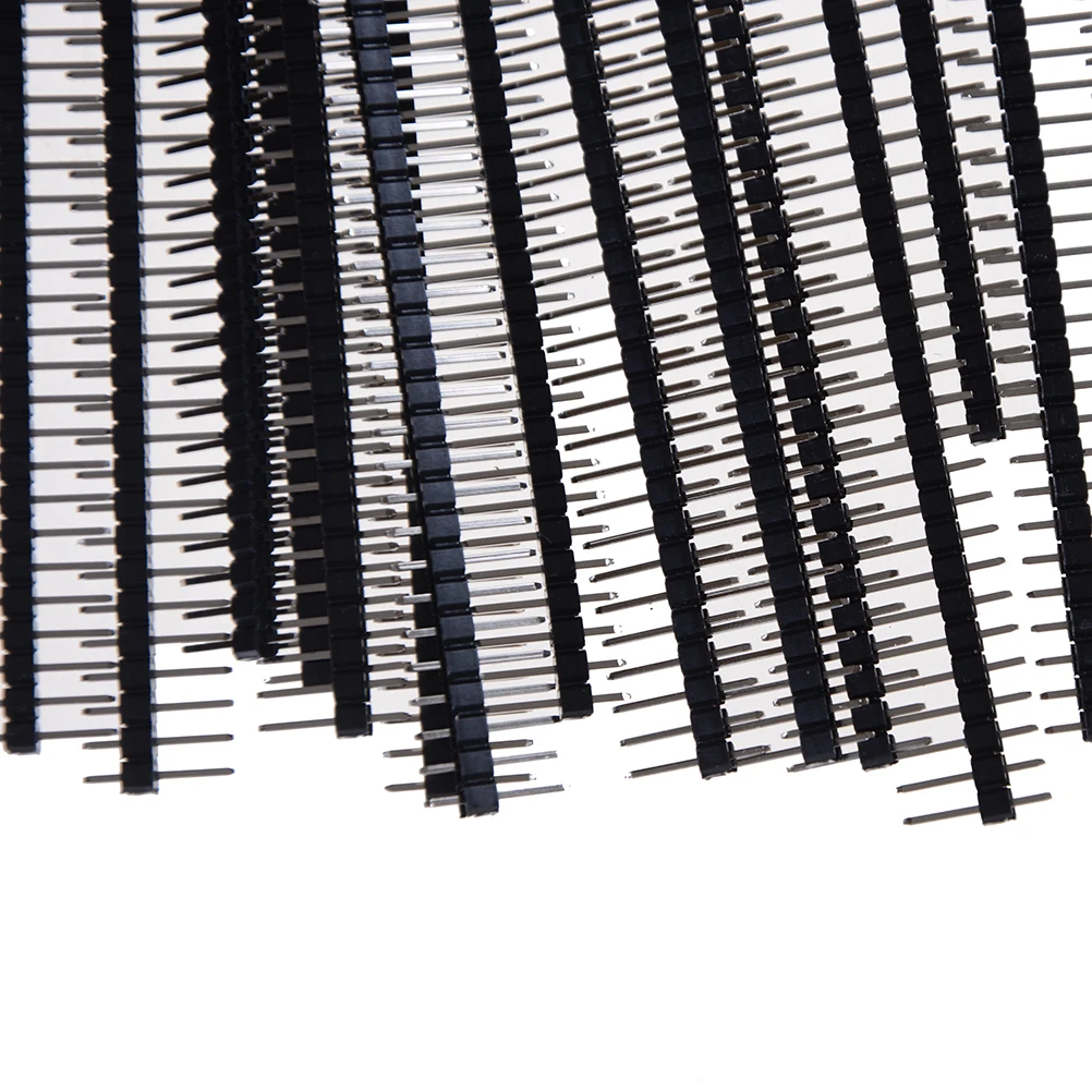 

20 шт., одноштырьковый разъем для Arduin, 1x40 ряд, 2,54 хрупкий, 40-штырьковый разъем, ленточная плата модуля, Электронная деталь, Elektronik