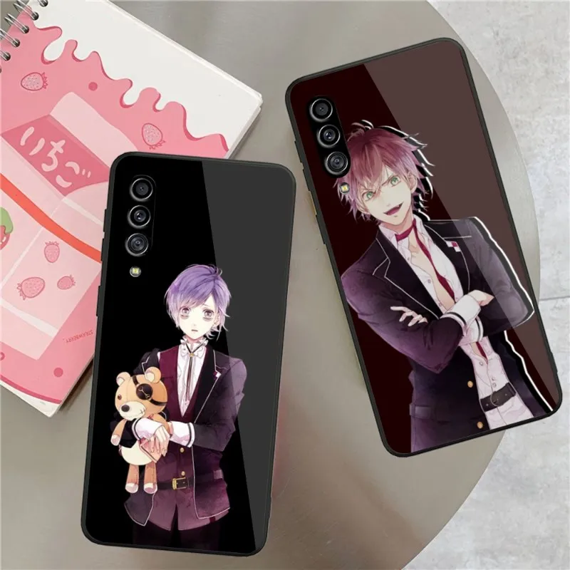 

Diabolik Lovers Phone Case For Samung A32 A51 A52 NOTE 10 20 S10 S20 S21 S22 Pro Ultra Black PC Glass Phone Cover