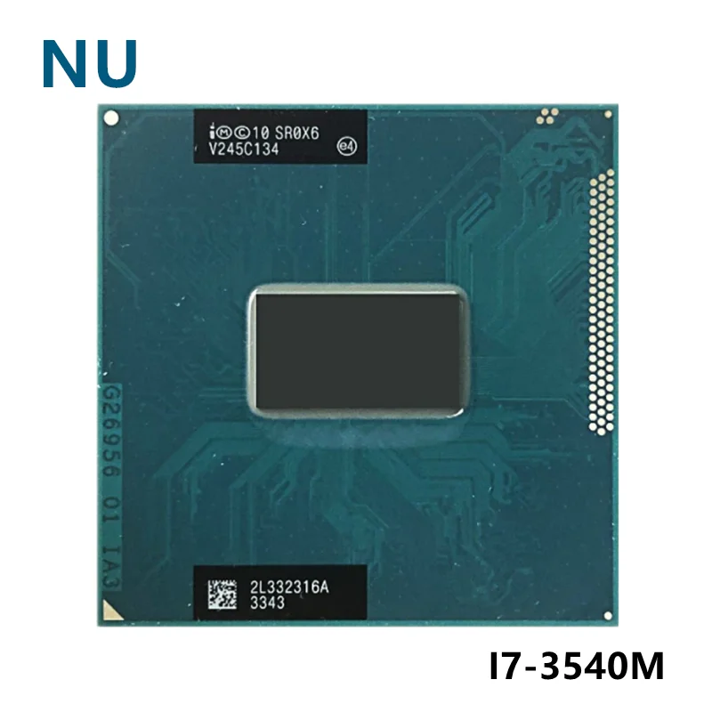 

Intel Core i7-3540M i7 3540M SR0X6 3,0 ГГц двухъядерный процессор Quad-нить Процессор процессор и формирующая листы для кровли 4 м 35 Вт Разъем G2 / rPGA988B