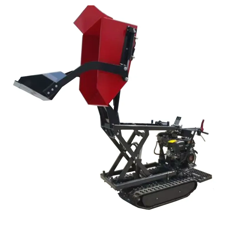 CE EPA одобрено 500 кг Бензин Мощность двигателя резиновая гусеница сельское