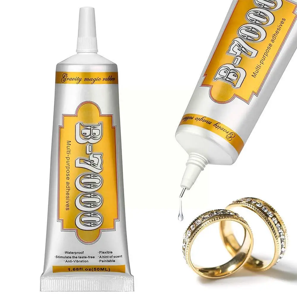 

B-7000 Clear Contact Adhesive Fabric DIY Diamond Jewelry Precision Glue Tip With With Tips Precision Jewelry Applicator Glu G0M2