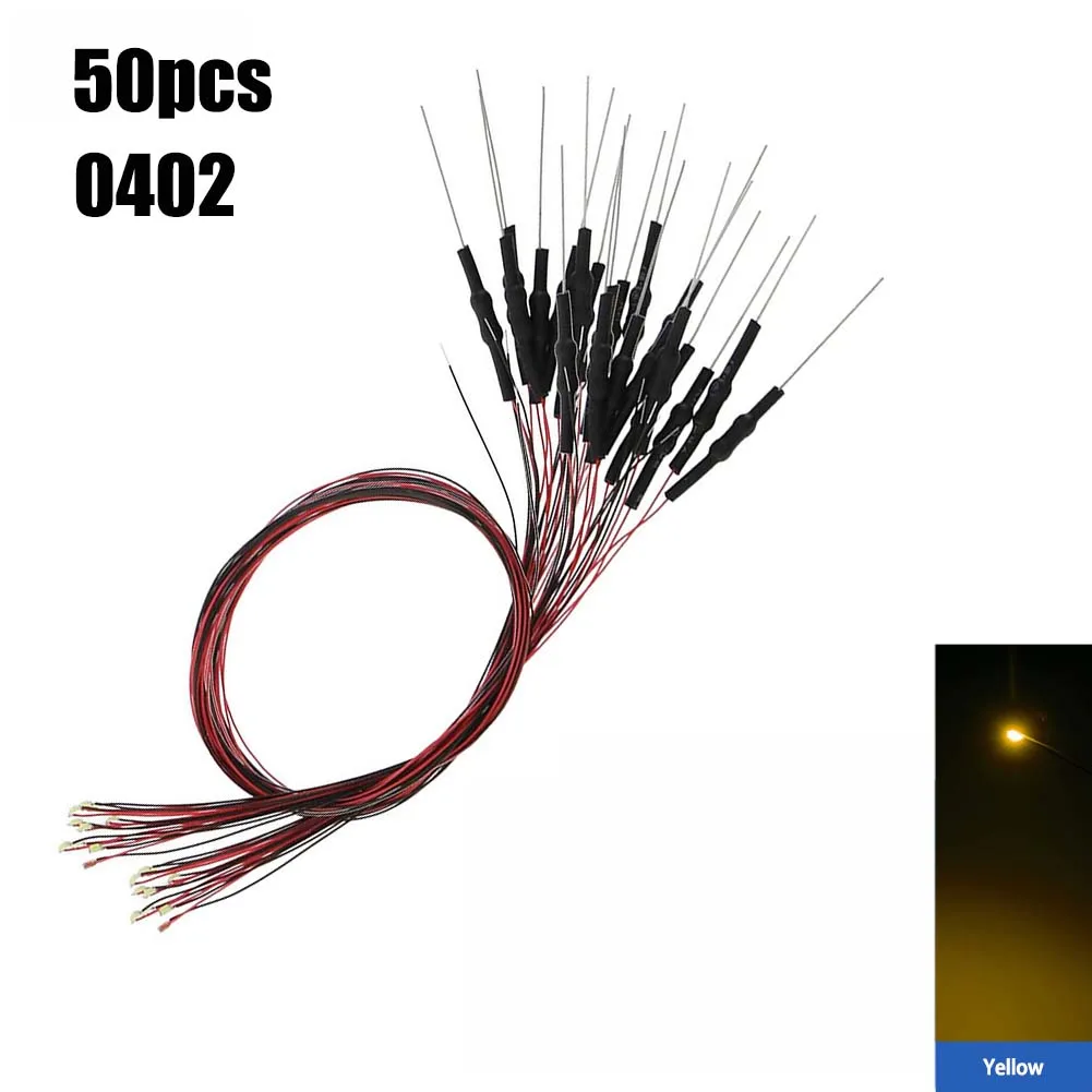 

Светодиодные лампы 0402 0603 Micro Litz 12В 30см