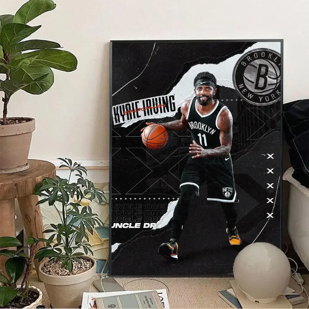 Современный стиль баскетболиста K-Kyrie-I-Irving плакат наклейка для дома гостиная