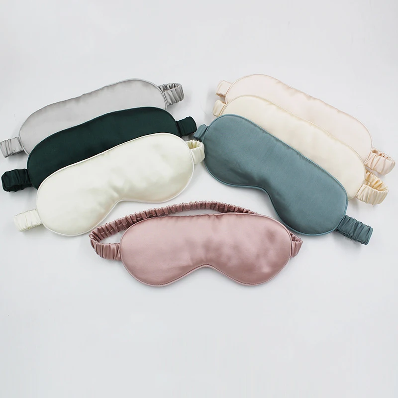 

Bellasilk 100% Pure Mulberry Silk Eye Mask 19momme Silk Sleep Eye Mask With Piping Free Shipping