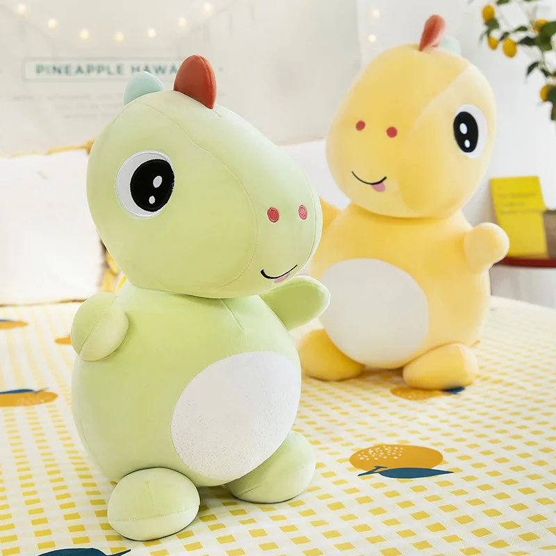 

25CM Cute Colorful Dinosaur Plush Toy Doll Dinosaur Doll Children Sleeping Pillow Birthday Gift Stuffed Animal Patung Dolls