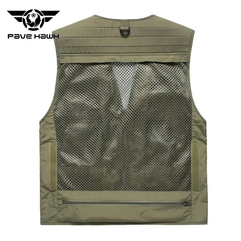 Мужской жилет с несколькими карманами для активного отдыха походов рыбалки