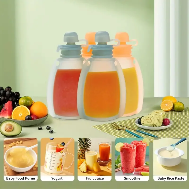 Детская портативная сумка для хранения молока силиконовая прикормы