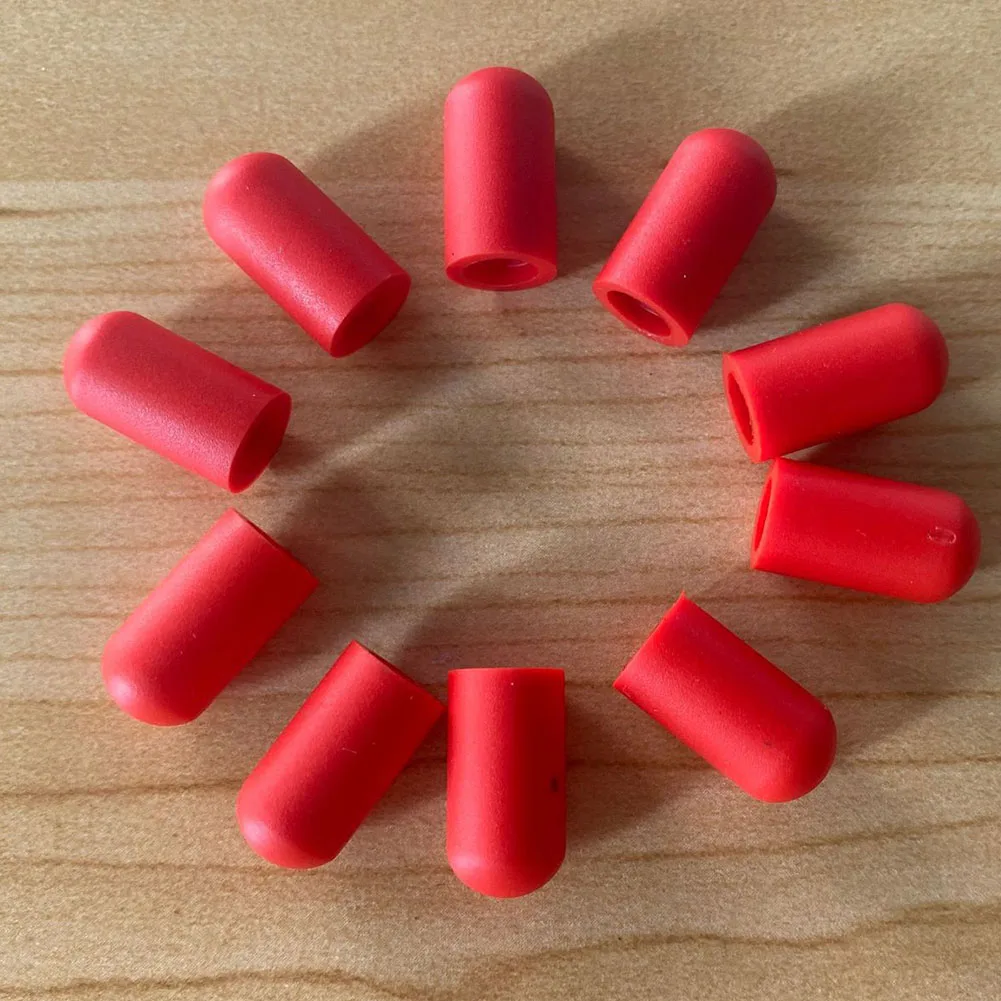 

10pcs Drumstick Cap Silicone Drum Stick Sleeves Stick Head Protective Mute Cover Durable Musical Instruments Percussion Parts