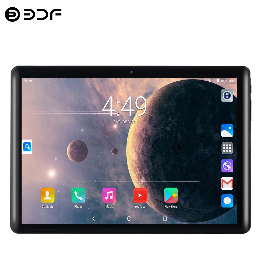 New 10 Inch Tablet Pc Octa Core 4GB+64GB Android 9.0 Google Play Dual SIM Phone Call Bluetooth WiFi Tablets 10.1 Inch Tablette