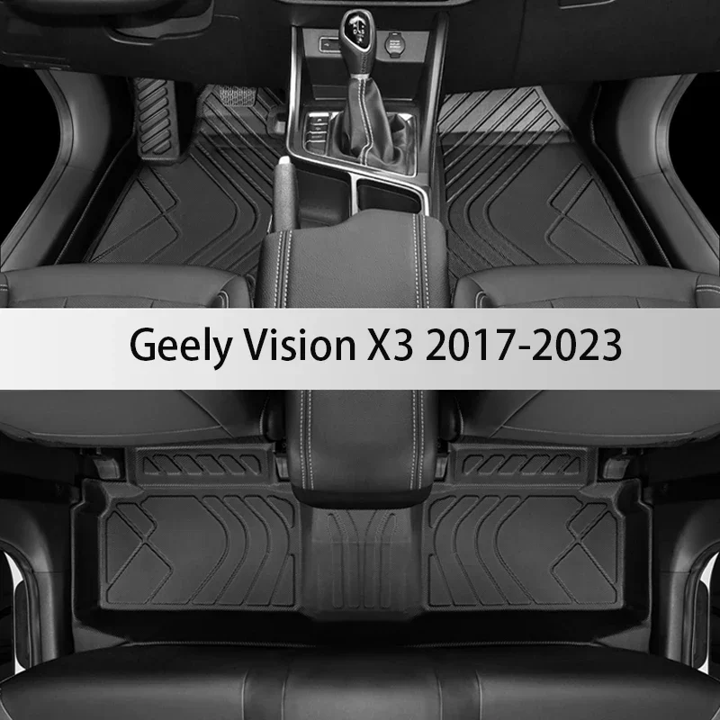 Автомобильные коврики из ТПЭ под заказ для Geely Vision X3 2017 2018 2019 2020 2021 2022 2023