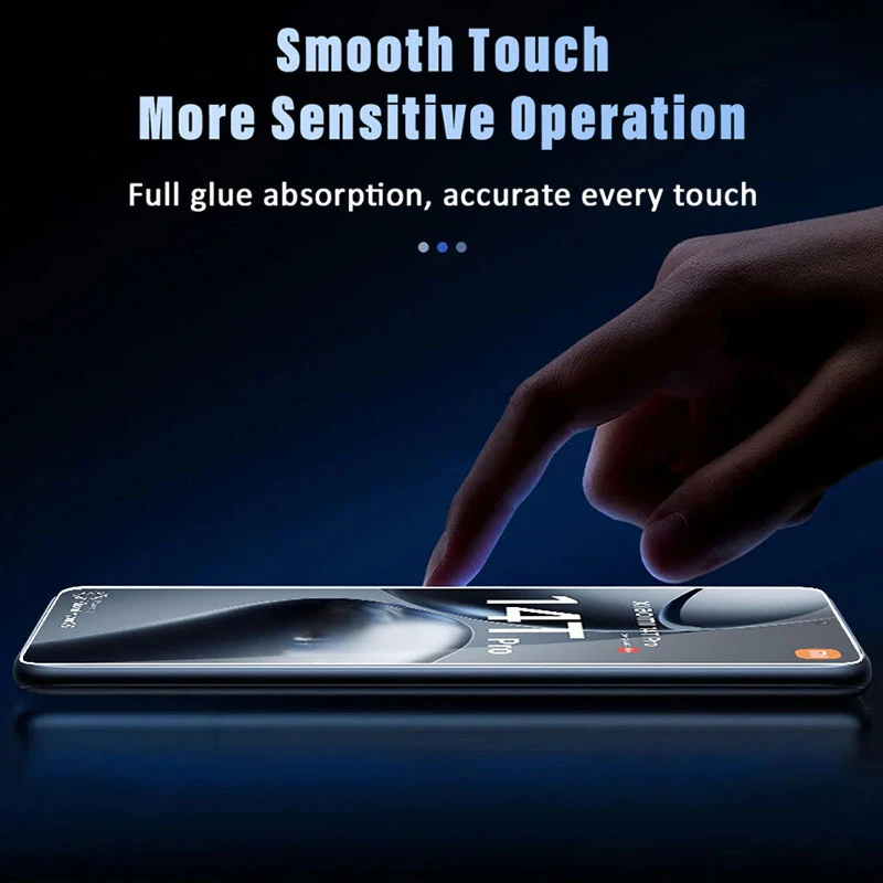 2-4 шт. закаленное стекло HD для Xiaomi 14T 13T Pro Защитная пленка экрана 14 13 12 11 10 Lite Black Shark 5