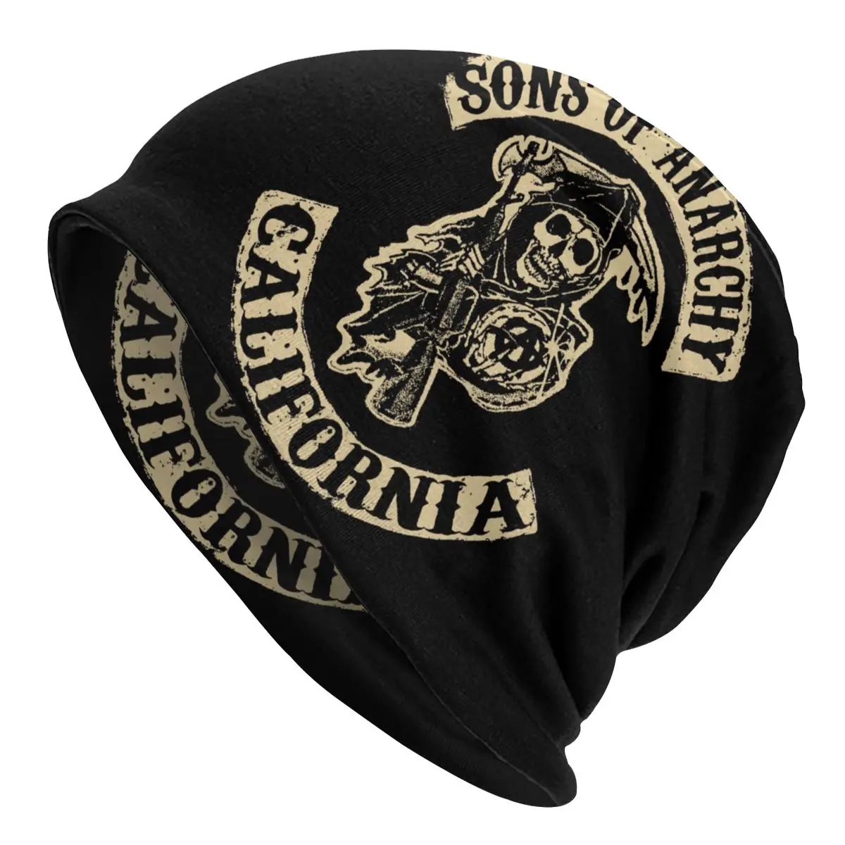 

Sons Of Anarchy SOA Beanie Bonnet Knit Hats Men Women Fashion Unisex The TV Series Winter Warm Skullies Beanies Caps