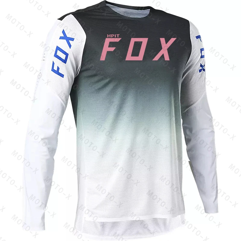 

motorcycle mountain bike team downhill jersey MTB Offroad DH bmx bicycle locomotive shirt cross country mountain hpit fox jersey