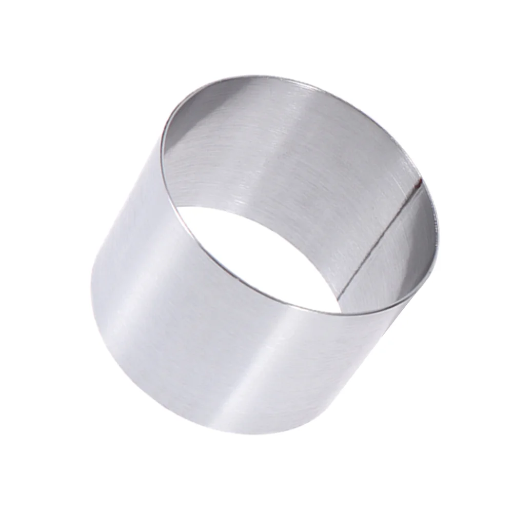 

1 Pc Mini Round Cake Baking Mold DIY Dessert Stainless Steel Molds Baking Tools