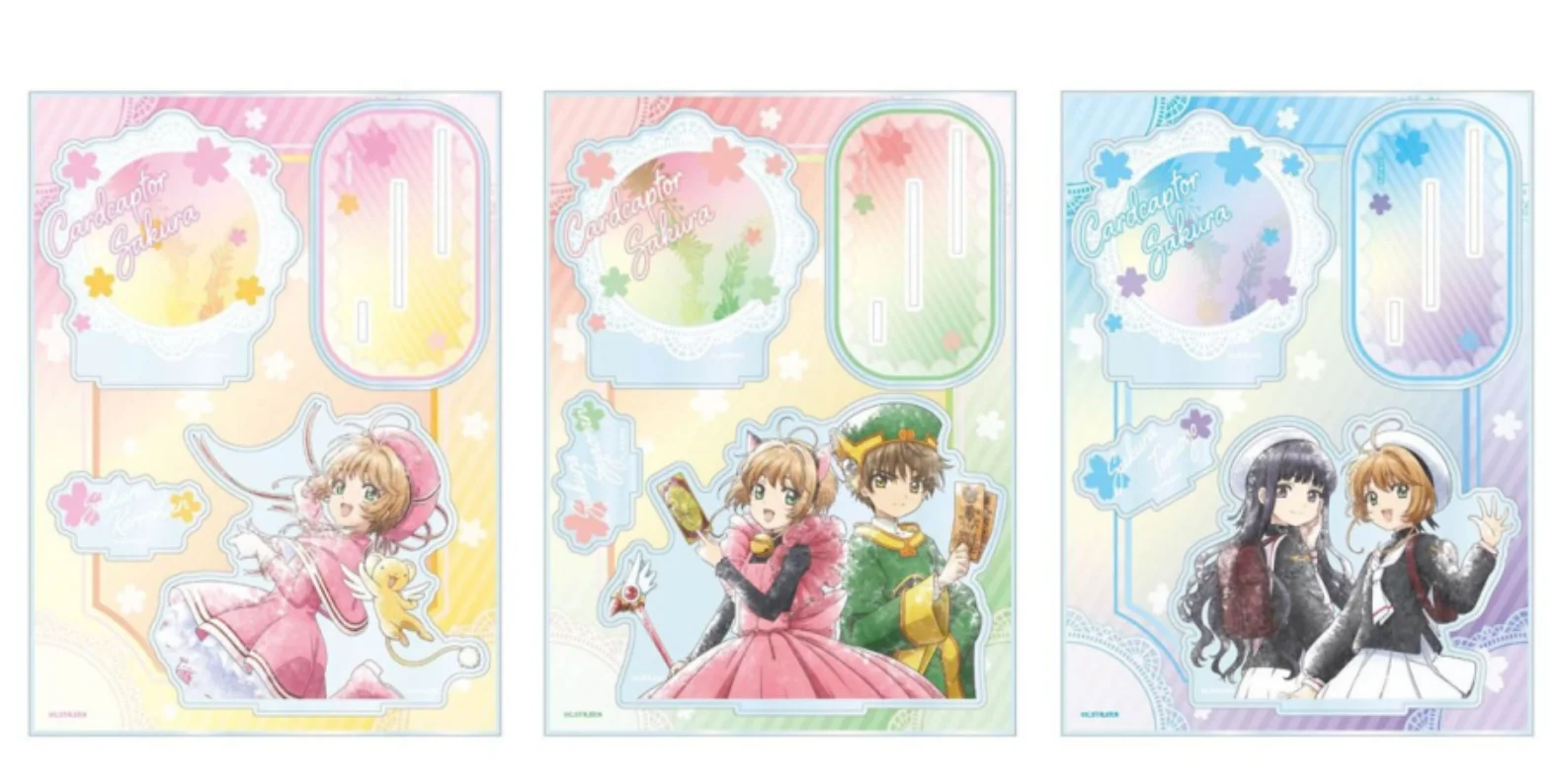 

Аниме-карточка Captor Cardcaptor Sakura CCS CERBERUS Tomoyo Syaoran акриловая модель на подставке Plate Косплей игрушка экшн-фигурка кукла подарок