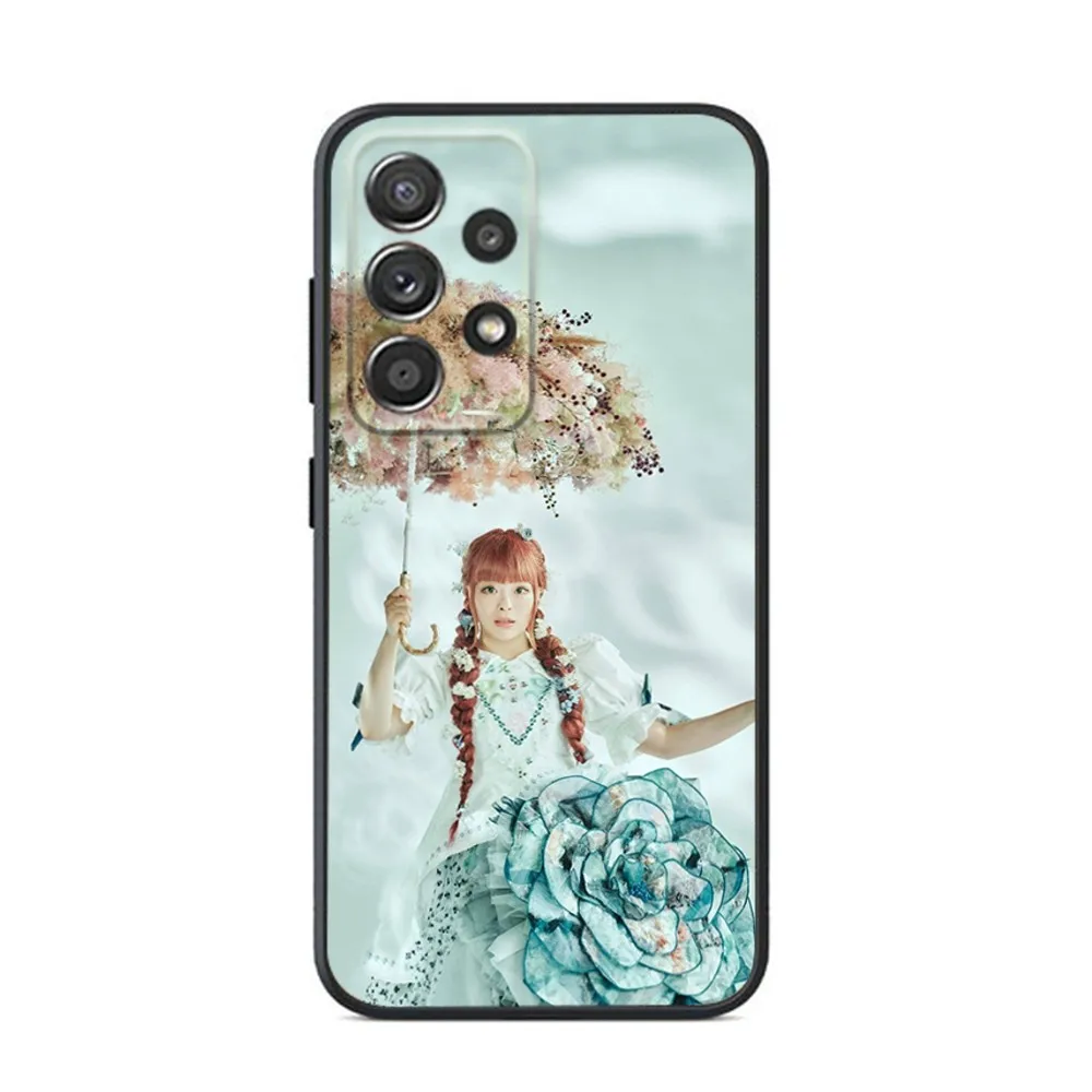 Чехол для телефона K-Kyary pamyu Samsung S24 S23 S22 S21 S20 S10 S10E S9 Plus FE Note 20 Ultra 10 9 черный чехол