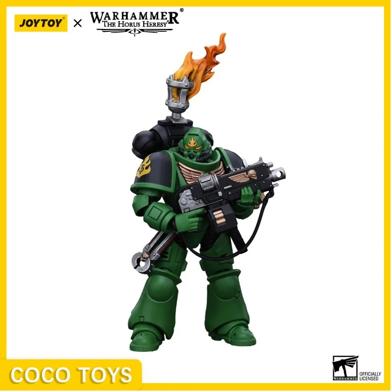 [Предзаказ] JOYTOY Warhammer 40k 1/18 Фигурки Саламандры Интерксессуары Сержант Цекган