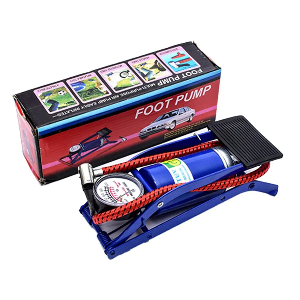Ножной насос воздушный с педалью компрессор высокого давления одной трубкой |
