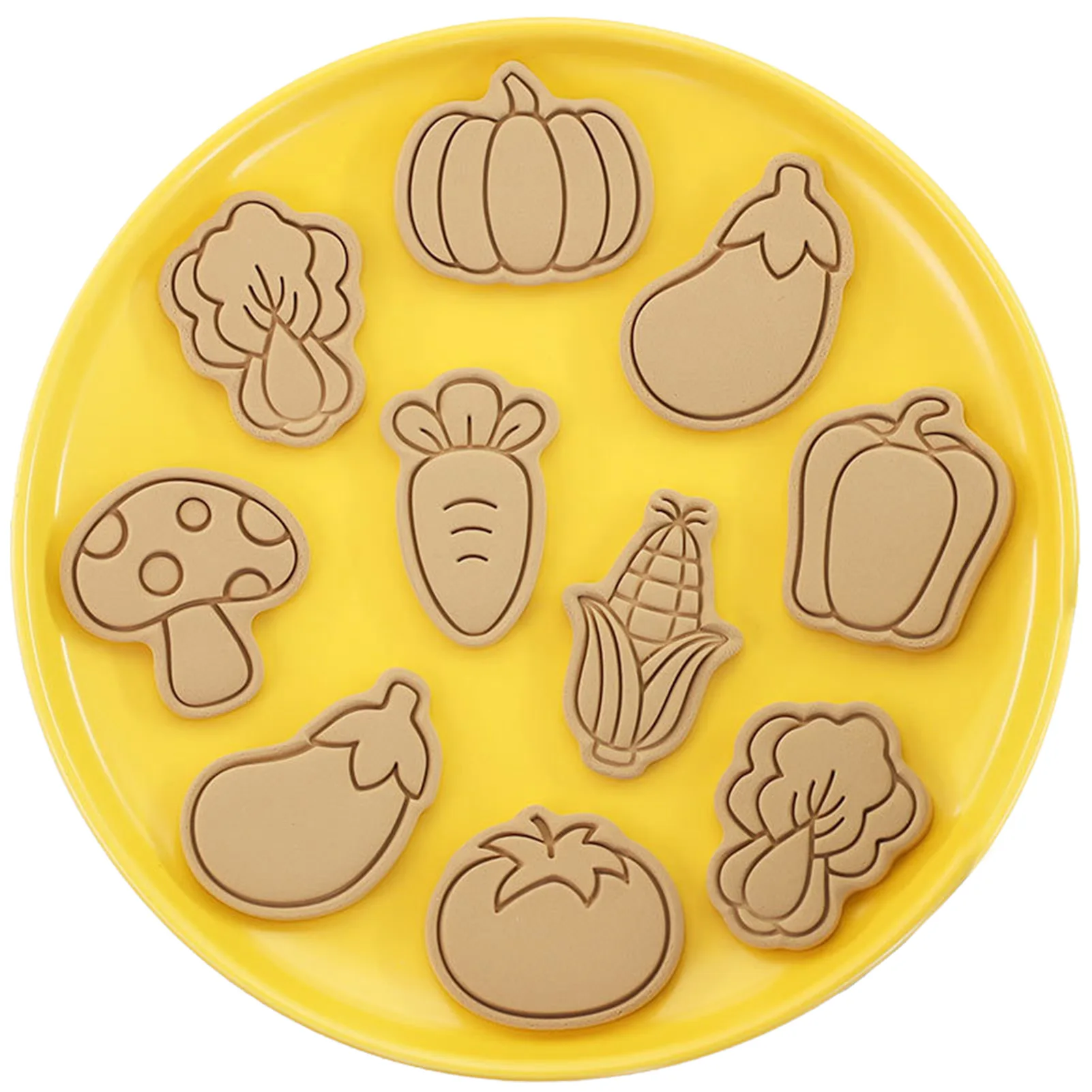 

3D форма для печенья, 8 штук, фоторезак для печенья для детей, фоторезак с поршневыми штампами, штамп для печенья «сделай сам»