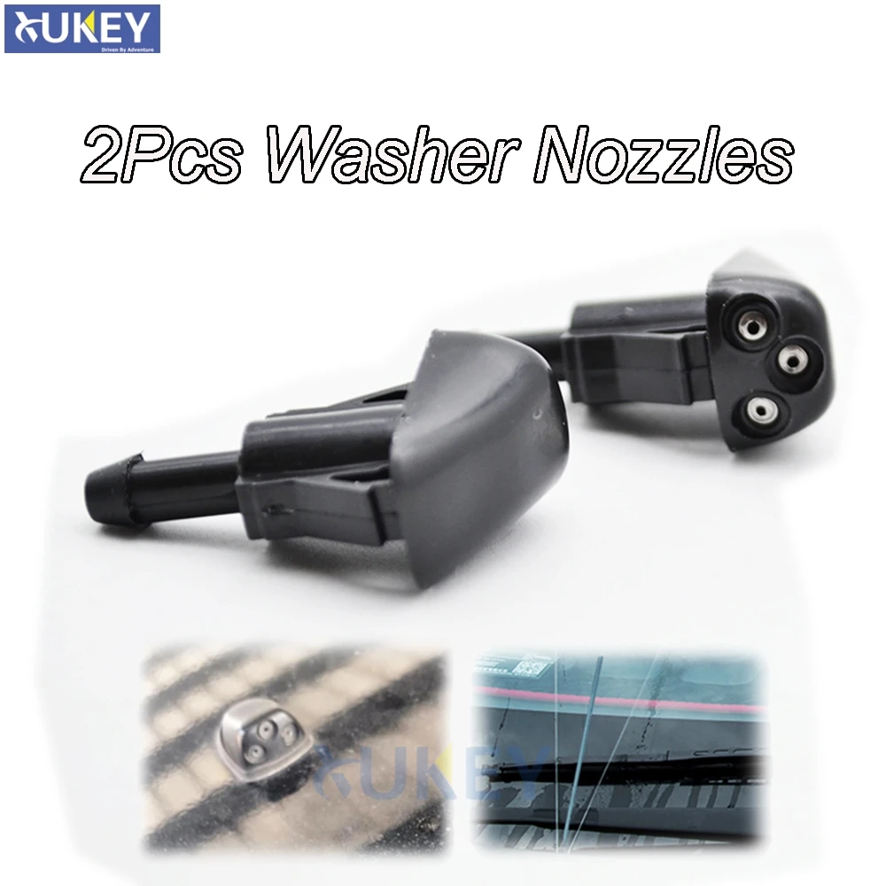 

Xukey 2 шт./компл. насадка для омывателя переднего стекла для Hyundai Santa Fe Sonata Tiburon Elantra Coupe для Kia Rio