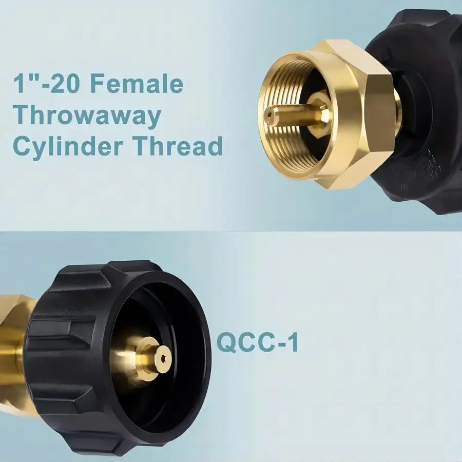 1 шт. адаптер для заправки пропана фунт бутылки от резервуара 20 фунтов простой в