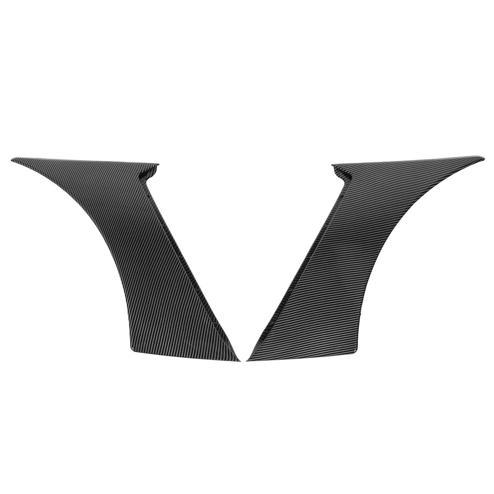 Боковая накладка на кузов автомобиля в стиле GT350 с рисунком из углеродного