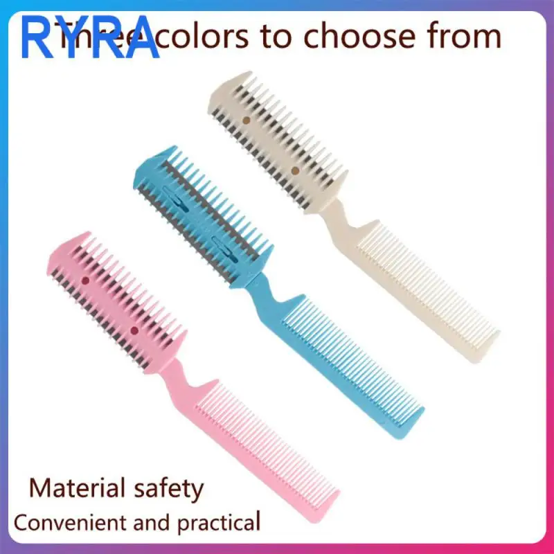 

Pet Hair Removal Comb Trimmed Hair Trimming Comb Pink Double Sided Hair Comb Hair Comb Pet Hairdresser Dog Cat Comb Small