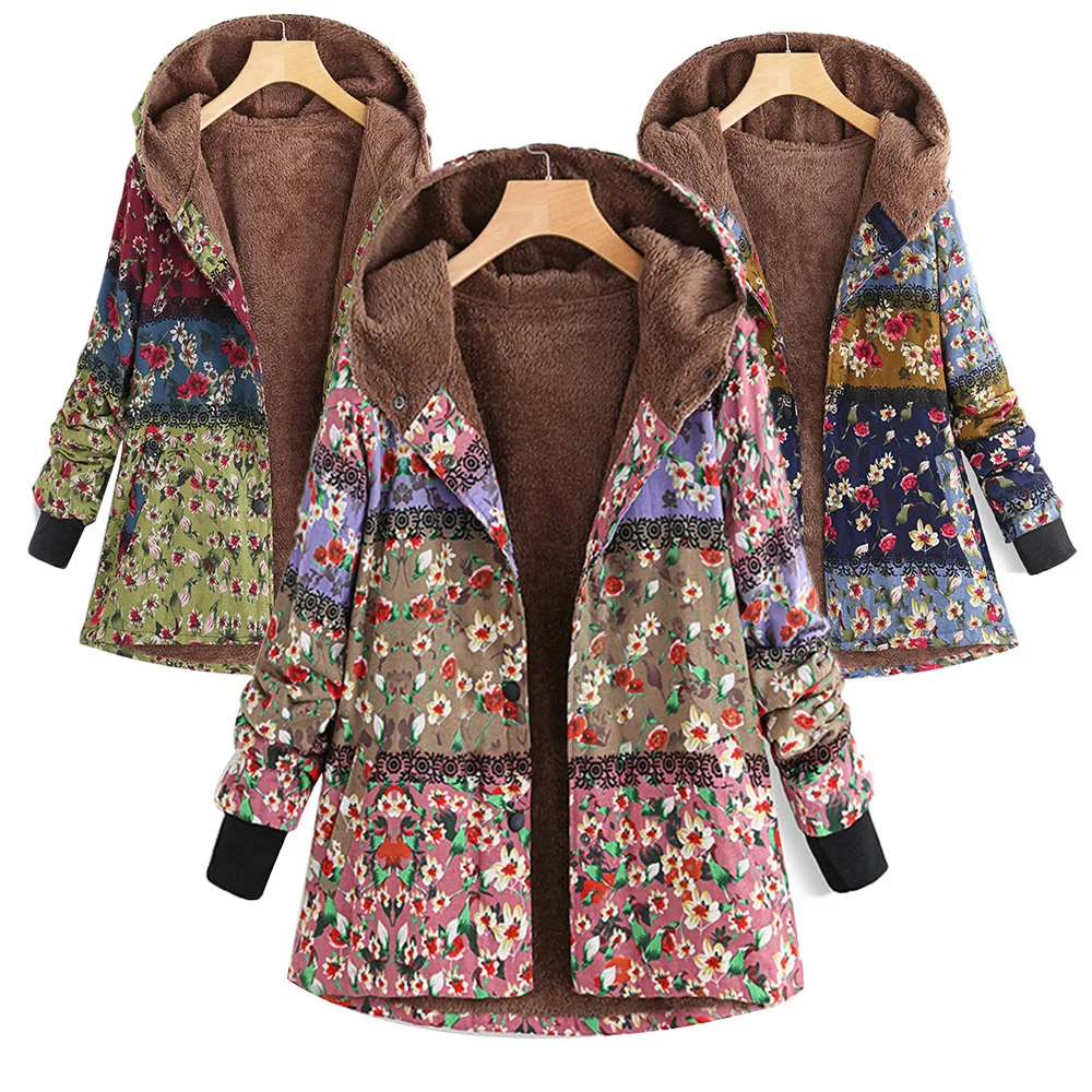 

2022 Winter hooded slim cotton padded jacket