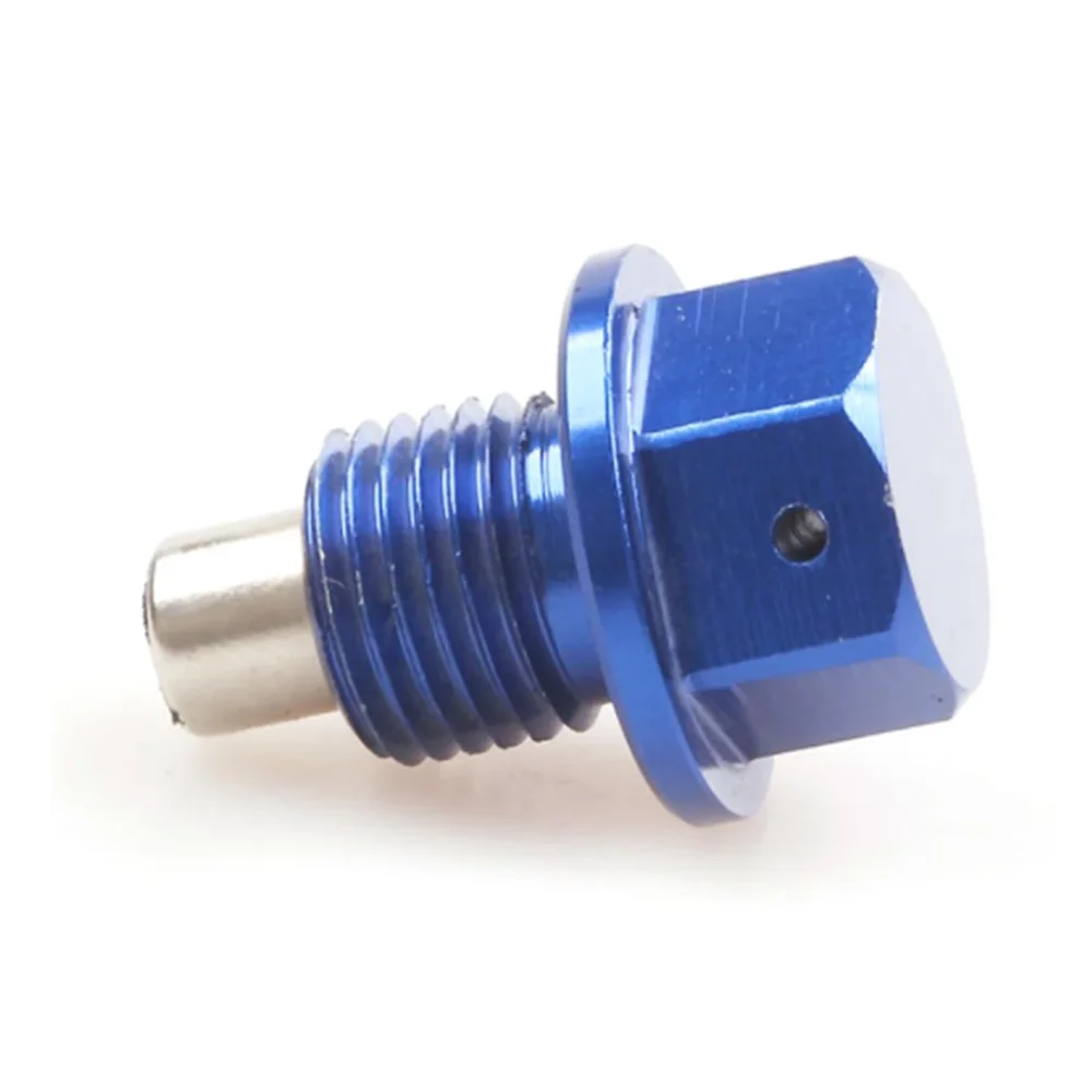 

8PCS Universal M12x1.5 Aluminum Alloy Oil Pan Screw Magnetic Drain Screw Plug Tone Magnetic Engine For Car