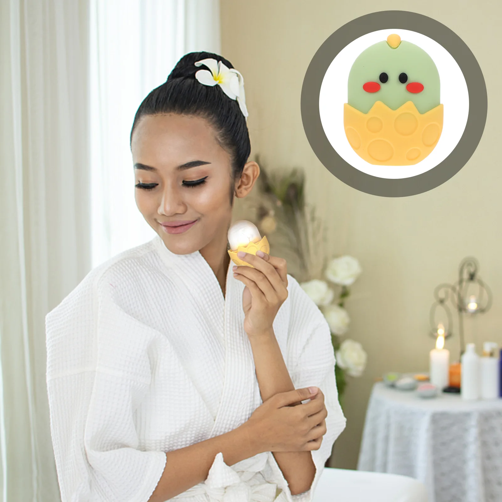 

Ice Roller Face Facial Massage Mold Massager Beauty Silicone Eye Cube Tool Skin Ball Globes Cold Puffiness Cooling Mould Globe