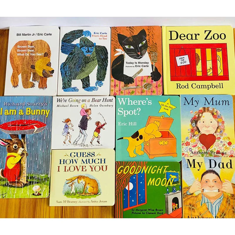 

11 книг, Рекомендуемая версия, Подарочная коробка, Эрик, Карль, книга с картинками, дорогой зоопарк, Детские рассказы о просвещениях, обучающие книги