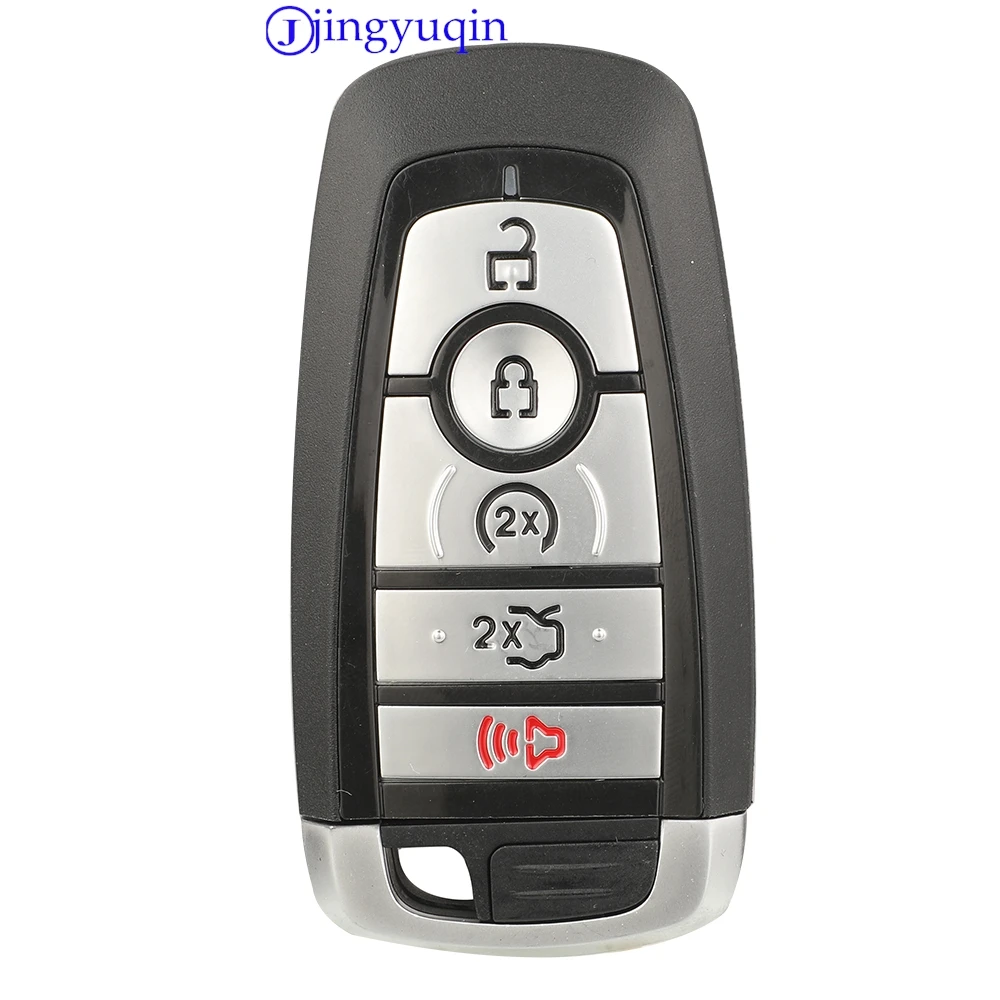 Фото Смарт-ключ jingyuqin 433,92 МГц ID49Chip для Ford Mondeo Mustang Fusion F-250 F-350 F-450 F-550 2017 M3N-A3C108397 PC3T-15K601-BB №2