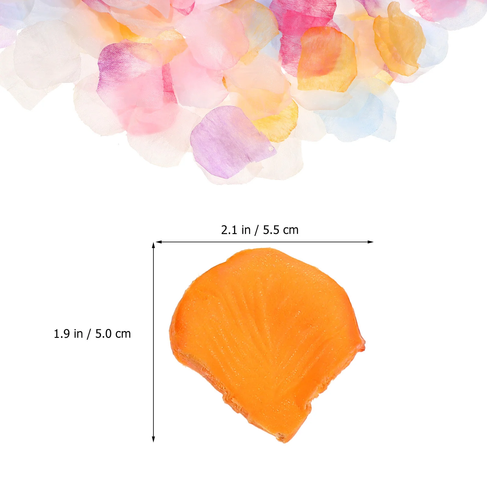 

Artificial Rose Petals Party Decoration Separated Fake Wedding Decorations Valentine Day Simulation